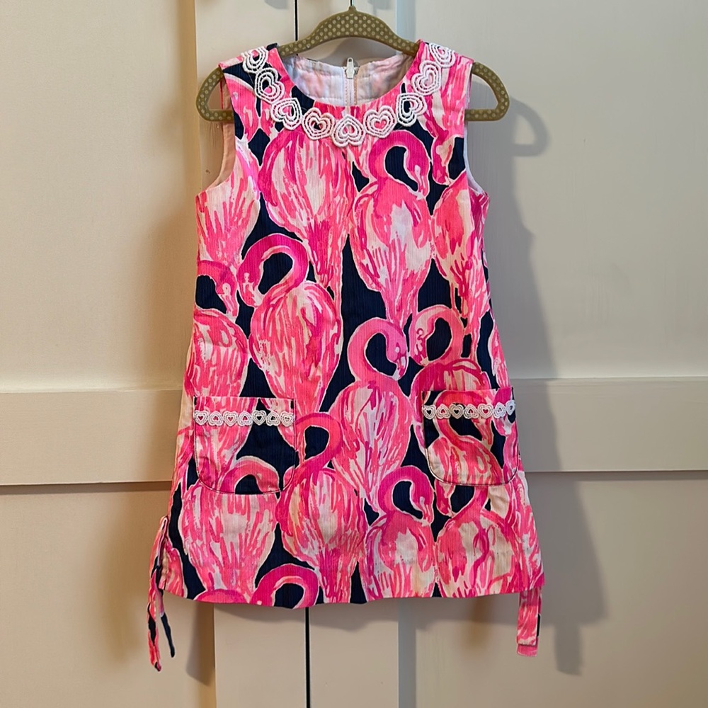 Lilly Pulitzer flamingo dress